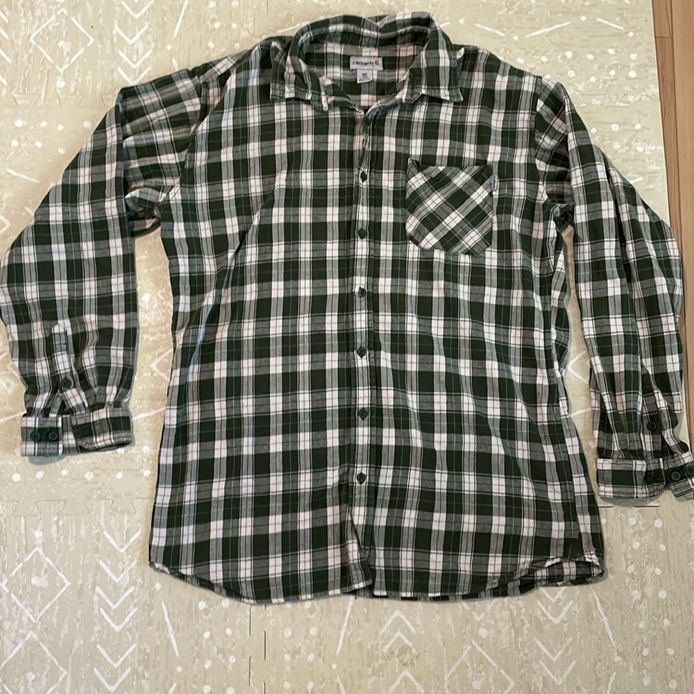 Carhartt Plaid Button Down Shirt